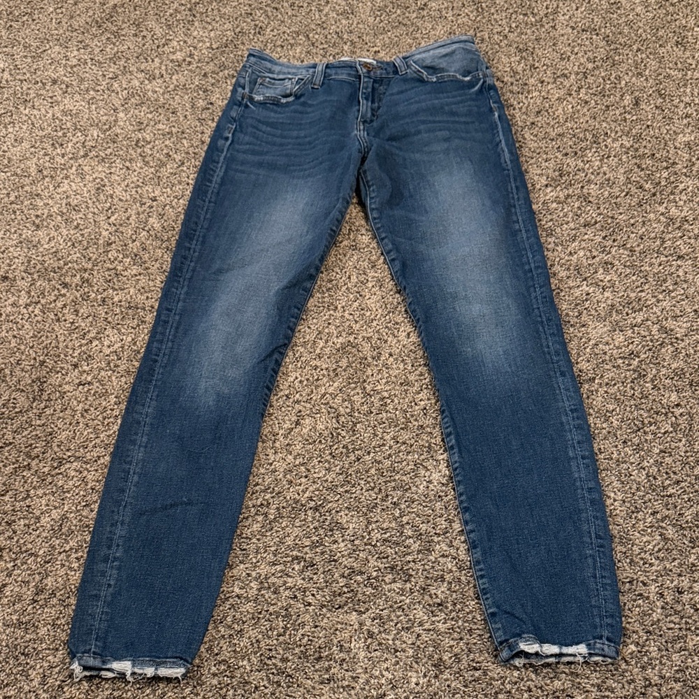 Flying Monkey Platinum Dark Blue Skinny Jeans 27 Waist